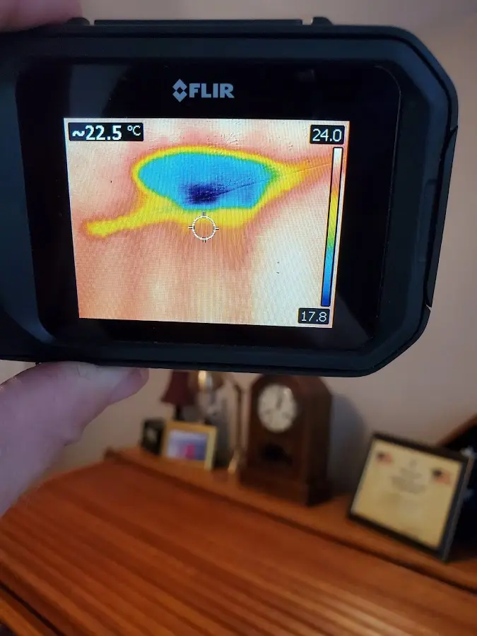 Thermal imaging inspection for water damage in Indian Trail