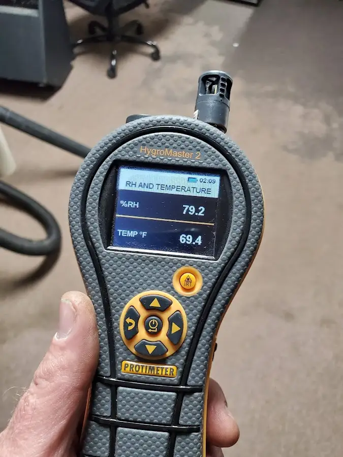 Moisture meter humidity assessment for Mold Remediation & Removal in Indian Trail